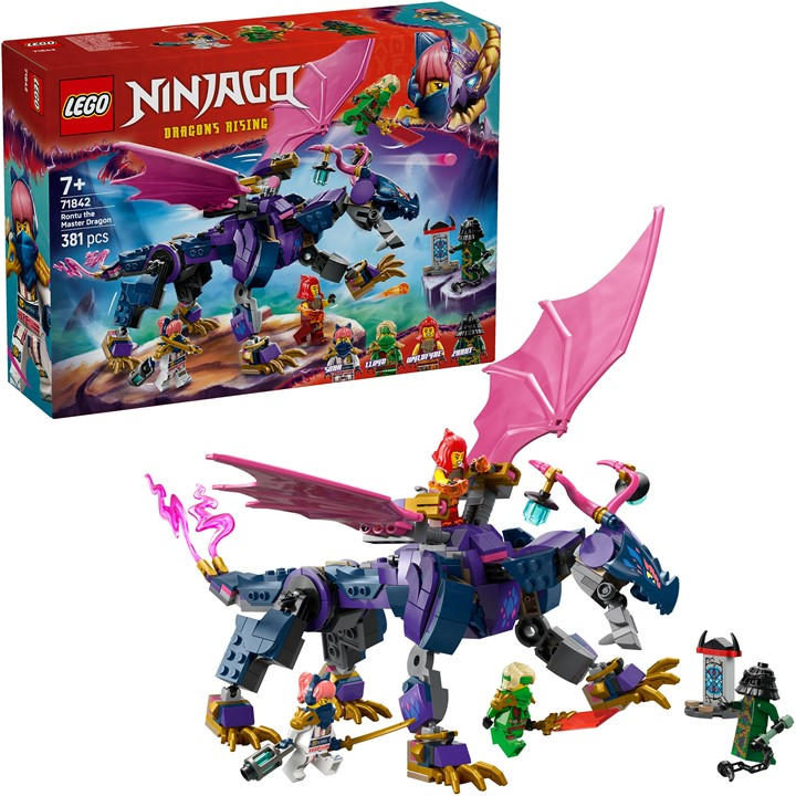 Lego Boys  Lego® Ninjago® Rontu The Master Dragon Toy Set 71842, Sports Direct