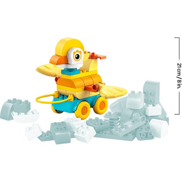 Anmal on Wheels - LEGO - LEGO® DUPLO® Town 3in1 Animals on Wheels Building Toy for Imaginative Play 10448