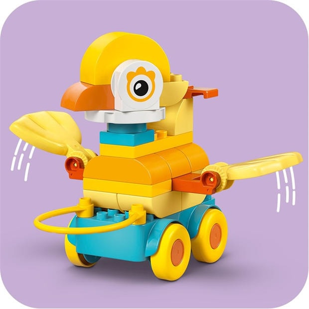 Anmal on Wheels - LEGO - LEGO® DUPLO® Town 3in1 Animals on Wheels Building Toy for Imaginative Play 10448