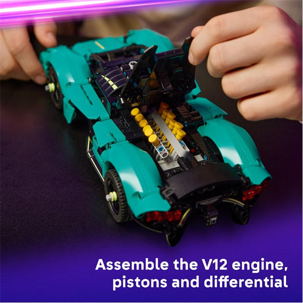Аст Мар Валкири - LEGO - LEGO® Technic Aston Martin Valkyrie Buildable Car Model Kit 42208