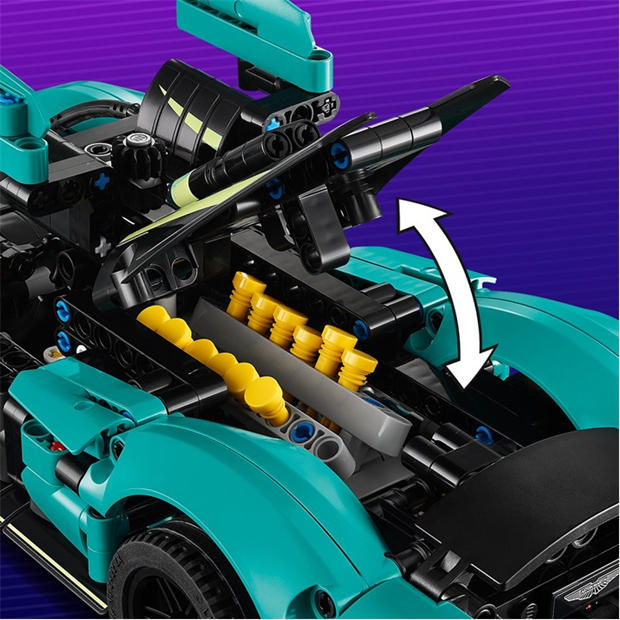 Аст Мар Валкири - LEGO - LEGO® Technic Aston Martin Valkyrie Buildable Car Model Kit 42208