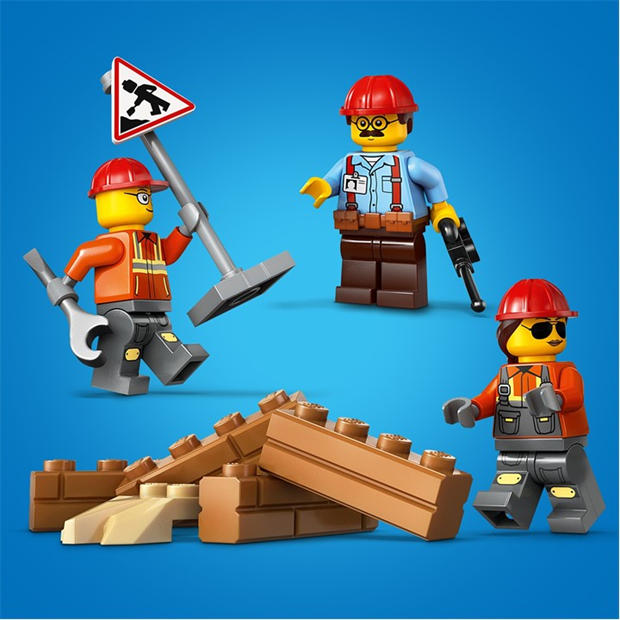 Жълт Булдоза - LEGO - LEGO® City Yellow Bulldozer Construction Site Building Toy Playset 60466