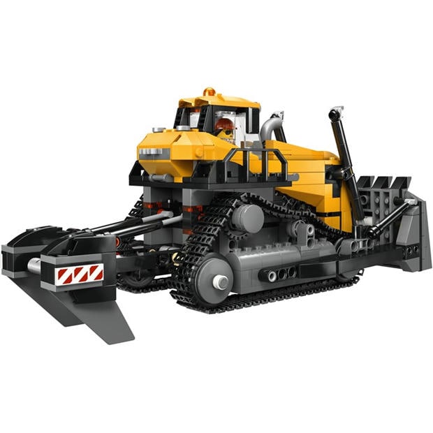 Жълт Булдоза - LEGO - LEGO® City Yellow Bulldozer Construction Site Building Toy Playset 60466