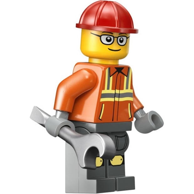 Жълт Булдоза - LEGO - LEGO® City Yellow Bulldozer Construction Site Building Toy Playset 60466