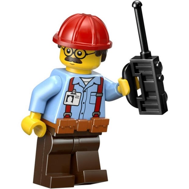 Жълт Булдоза - LEGO - LEGO® City Yellow Bulldozer Construction Site Building Toy Playset 60466