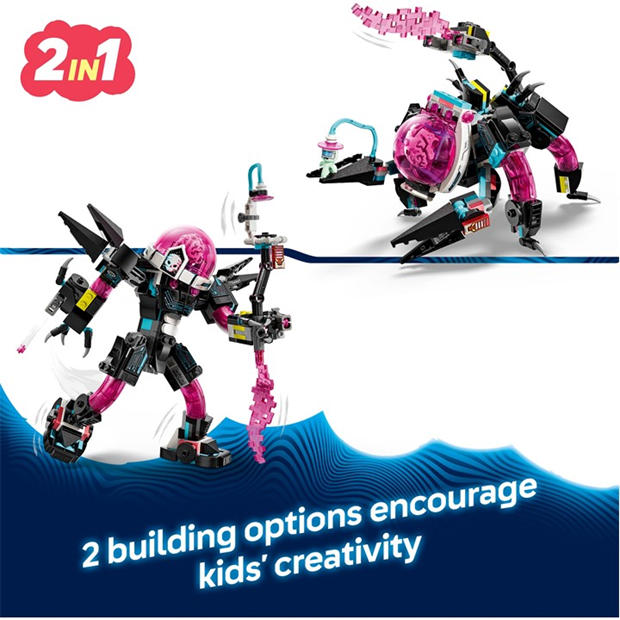 Cybr Brain Mech - LEGO - LEGO® DREAMZzz™ Mateo vs. Cyber Brain Mech Robot Toy 71495