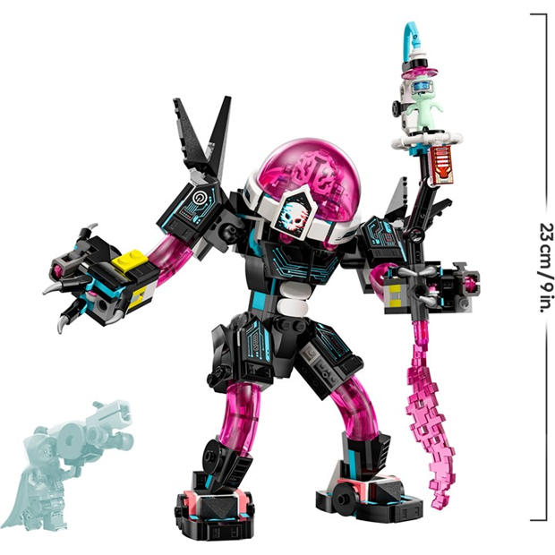 Cybr Brain Mech - LEGO - LEGO® DREAMZzz™ Mateo vs. Cyber Brain Mech Robot Toy 71495