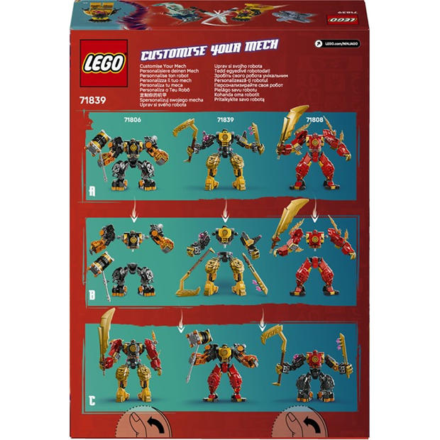 Спинджит Битка - LEGO - LEGO® NINJAGO® Arin’s Spinjitzu Battle Mech Toy Set 71839