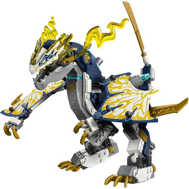 Драконов ездач - LEGO - LEGO® NINJAGO® Rogue’s Mech Dragon Rider Ninja Toy 71843