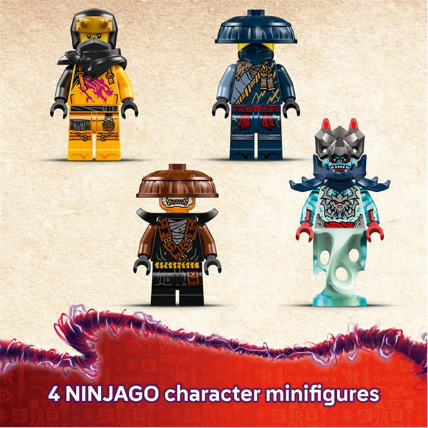Драконов ездач - LEGO - LEGO® NINJAGO® Rogue’s Mech Dragon Rider Ninja Toy 71843