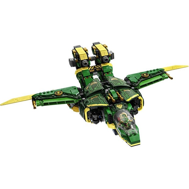 Лойдс Джет Мех - LEGO - LEGO® NINJAGO® Lloyd’s Jet Mech Ninja Toy Building Kit 71845