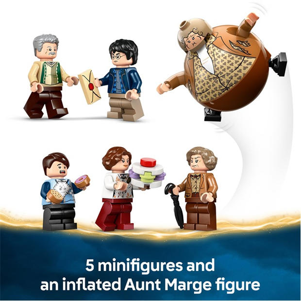 Marges Visit - LEGO - LEGO® Harry Potter™ Privet Drive: Aunt Marge’s Visit Buildable House 76451
