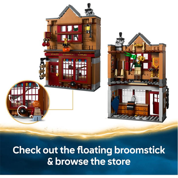 Магазини - LEGO - LEGO® Harry Potter™ Quality Quidditch™ Supplies & Ice Cream Parlour Set 76452