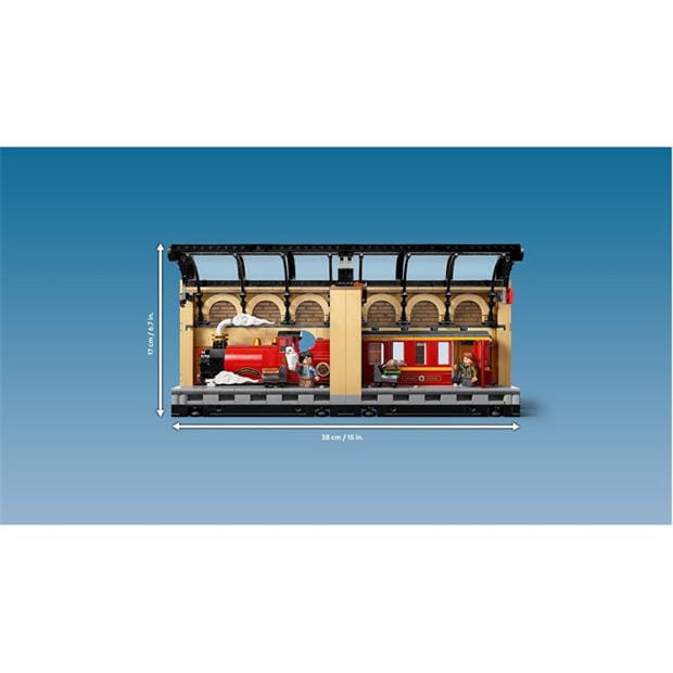 Ekspres Hogwart - LEGO - LEGO® Harry Potter™ Book Nook: Hogwarts™ Express Magical Toy 76450