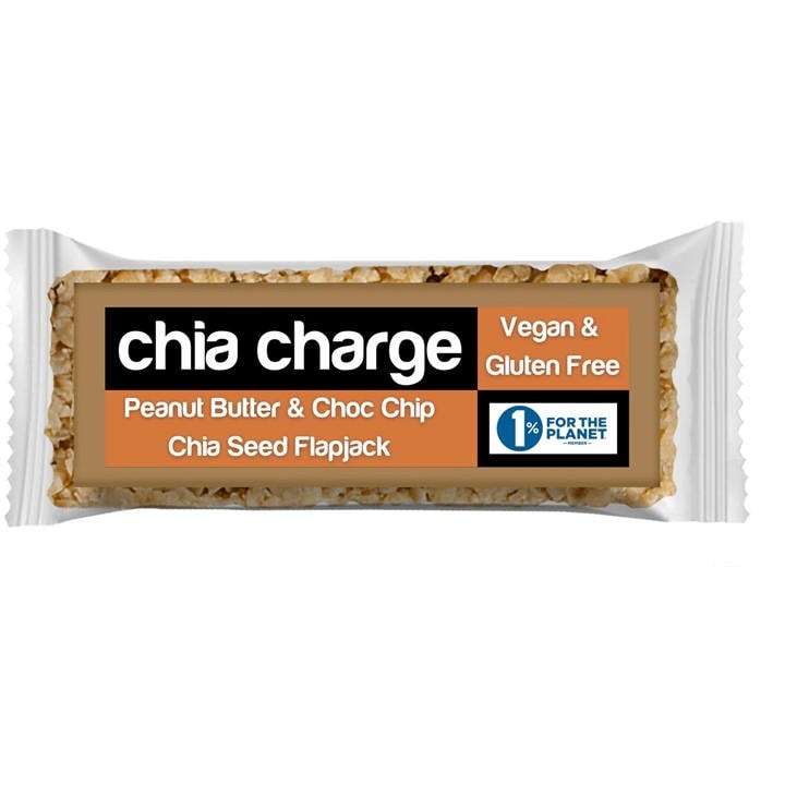 Chia Charge  Neutral Vegan & Gluten Free Mini Flapjack in Size 20 x 30g, Sports Direct