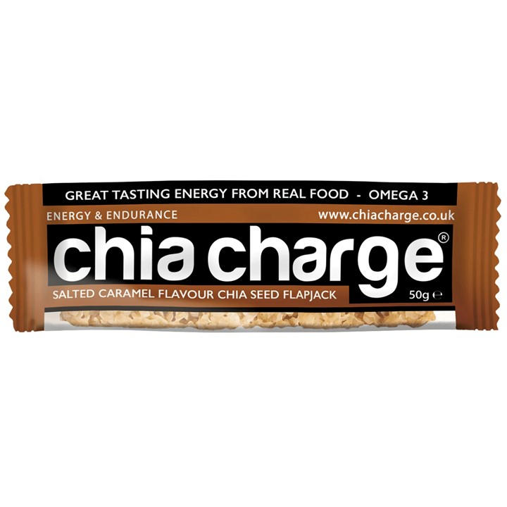 Chia Charge  Brown 80G Flapjacks ( Bars) in Size 20 x 80g, Sports Direct