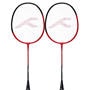 Red/Black - Hundred - Powertek 100 Badminton Sets