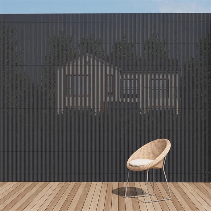 Breeins  Grey 2X3m Pvc Privacy Fence Sun-Block Screen, Sports Direct
