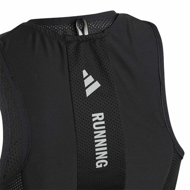 Black - adidas - Running Vest