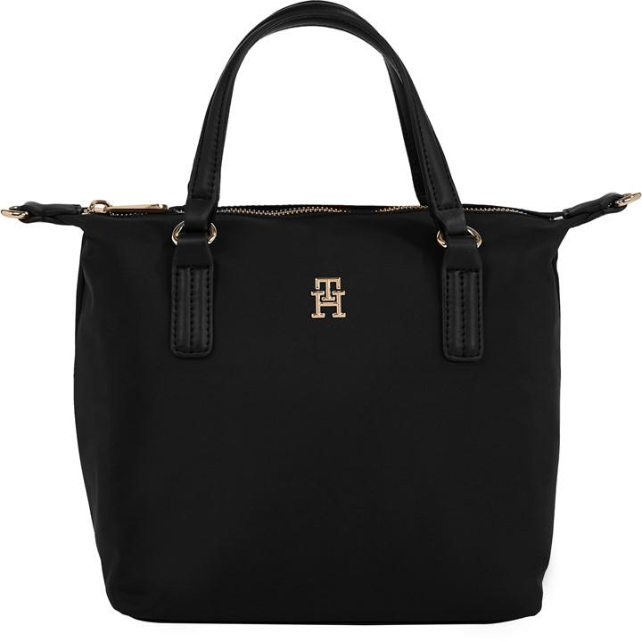 Tommy Hilfiger Women's Black Poppy Small Tote, Sports Direct