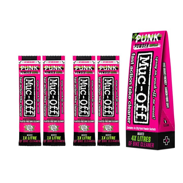 Muc-Off  Pink Punk Powder in Size 4pk, Sports Direct