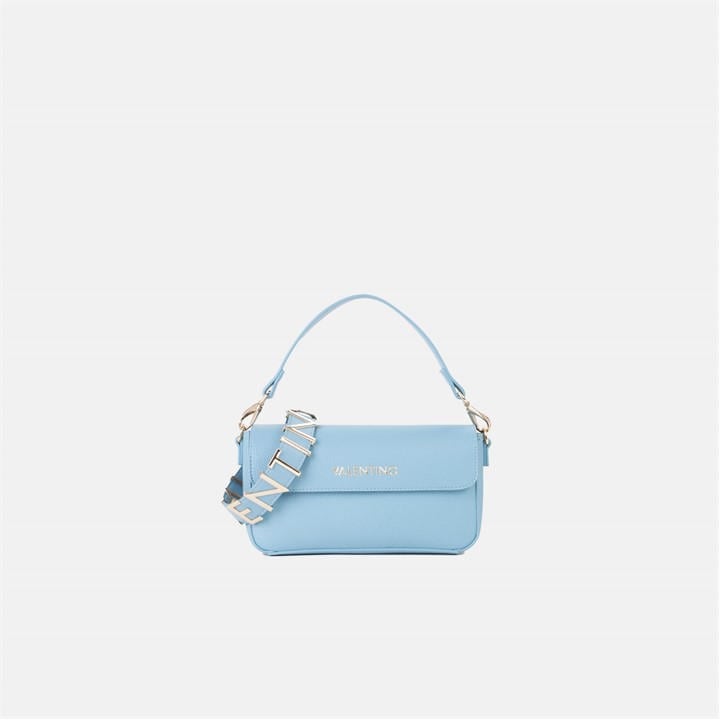Valentino Women's Blue Alexia Flap Crossbody Bag, Sports Direct