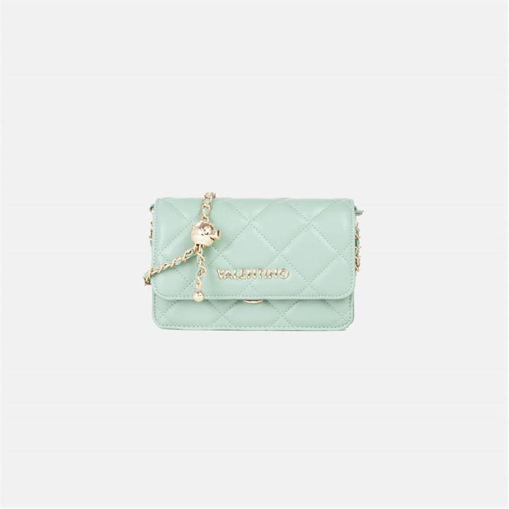 Valentino Women's Green Ocarina Flap Crossbody Bag, Sports Direct