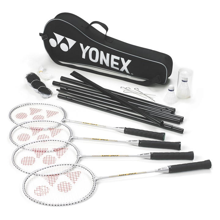 Yonex   4 Player Badminton Set, Sports Direct