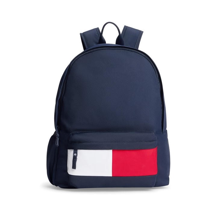 Tommy Hilfiger  Kids Blue Backpack, Sports Direct