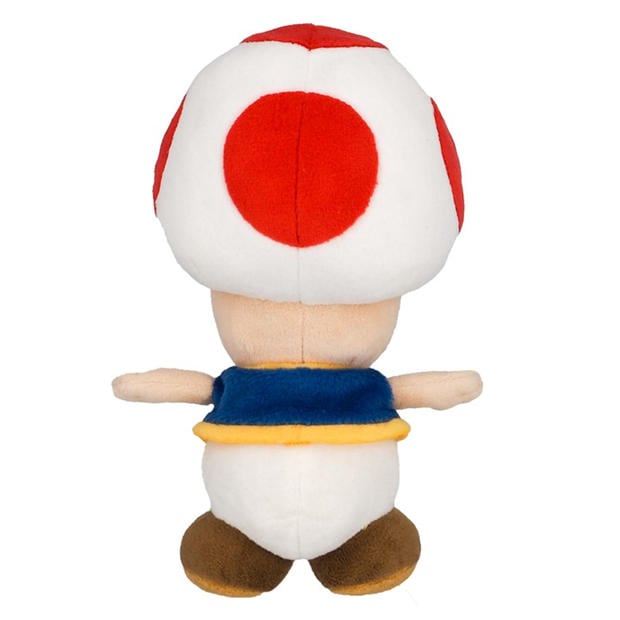 Стоки - Super Mario - San-Ei Official Toad Plush Small
