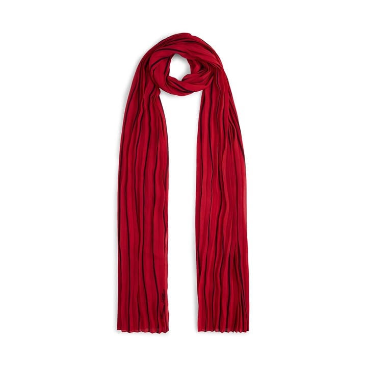 Tommy Hilfiger Women's Cream Chain Silk Scarf, Sports Direct