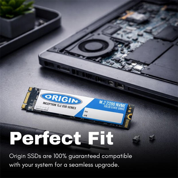 Black - Origin - Origin Inception SSD 256GB NVMe M.2 3D TLC 80mm