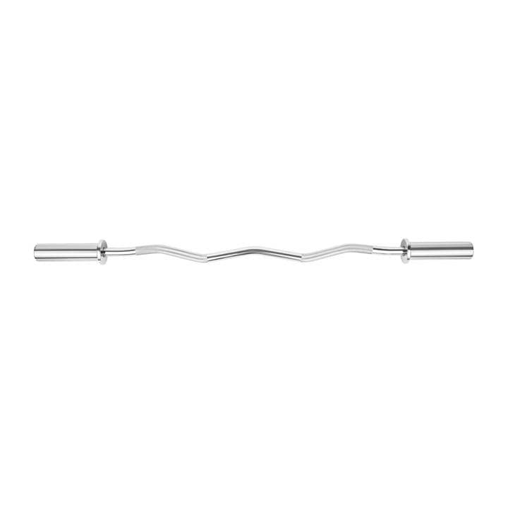 Phoenix Fitness  Black Curved Barbell Bar in Size 4ft-2inch, Sports Direct