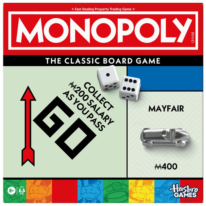 Hasbro  Kids  Monopoly Classic, Sports Direct
