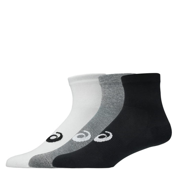 Multi - Asics - 3 Pack Quarter Sock Unisex Adults
