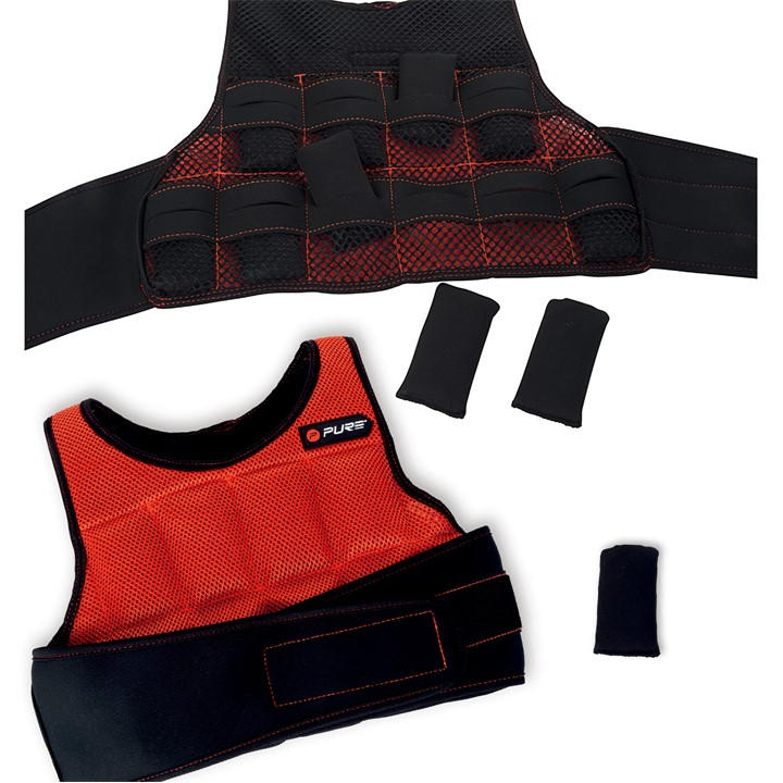 Pure2improve  Red Weighted Vest, Sports Direct