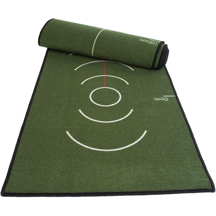 Pure2improve  Green Putting Mat in Size 66 x 400cm, Sports Direct