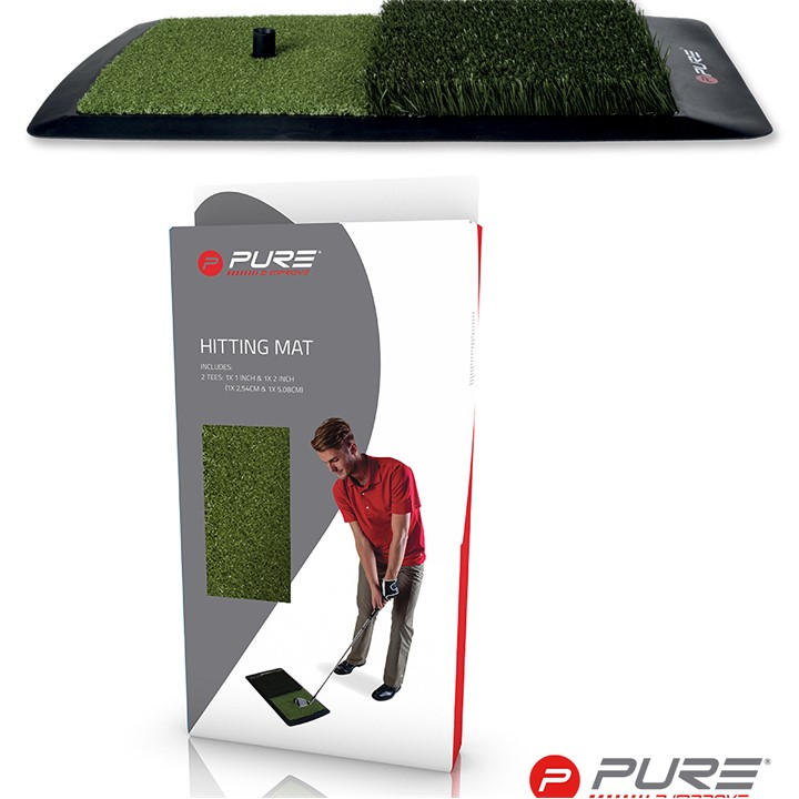 Pure2improve Golf Driving Mat Green Size 60 X 31Cm - Image 6