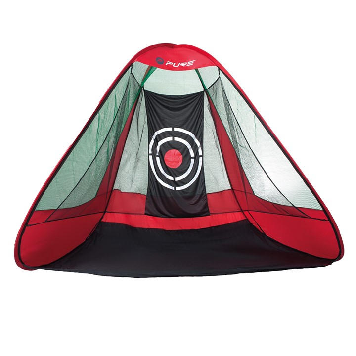Pure2improve  Red Golf Triangular Practice Net, Sports Direct