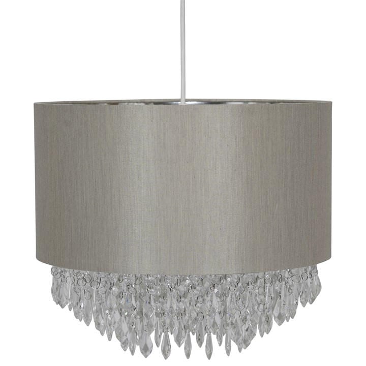 K Living   Waverly Beaded Droplet Chandelier Pendant Ceiling, Sports Direct