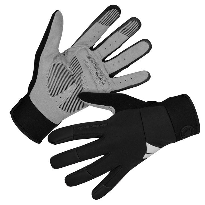 Endura Women's Black Windchill Glove in Size M, Sports Direct