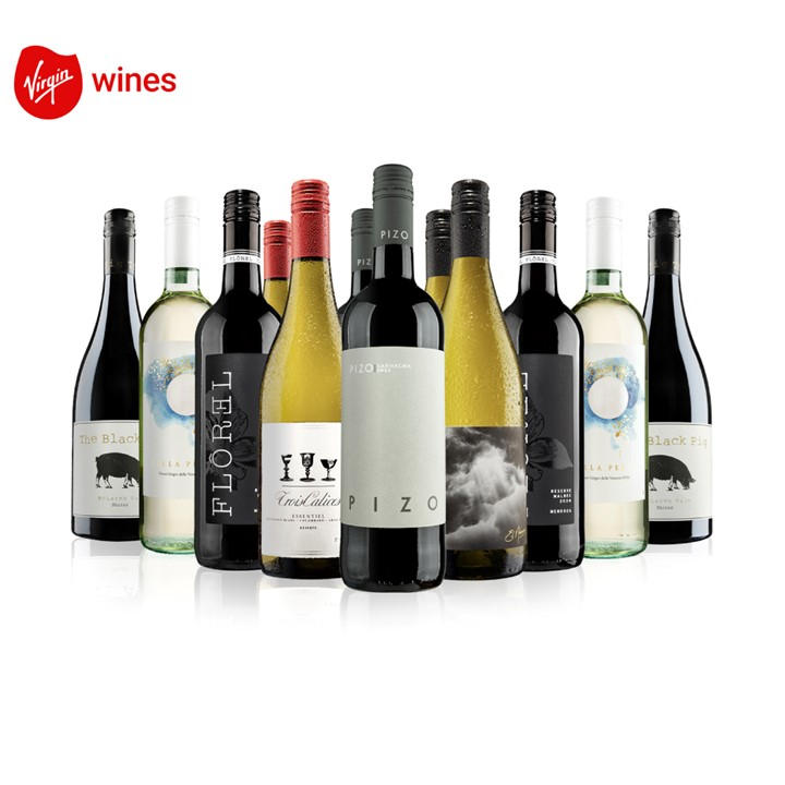 Spain    Must Have  Bottle Mixed Case, Football by Virgin Wines in Size 12, Sports Direct