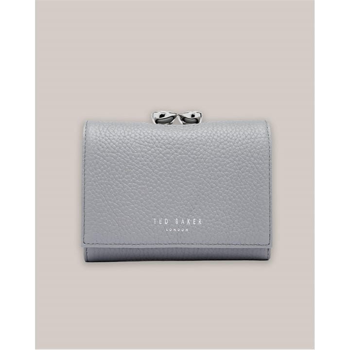 Ted Baker Women's Grey Alyesha Mini Bobble Zip Around Purse, Sports Direct