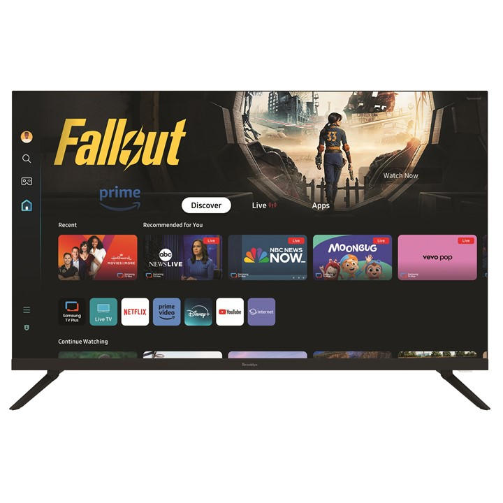Brooklyn  Black 32-Inch Smart Television, Sports Direct