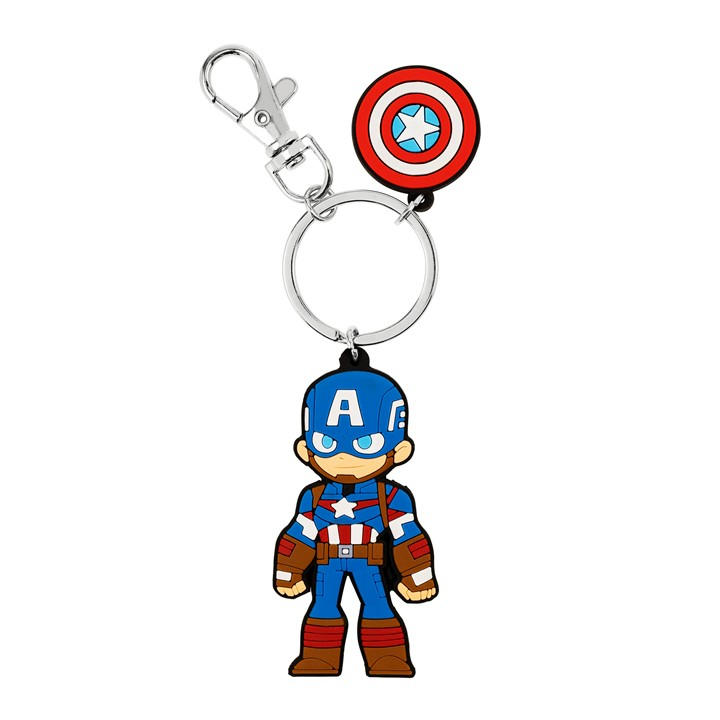 Marvel Boys  Kids' Captain America Keyring, Sports Direct