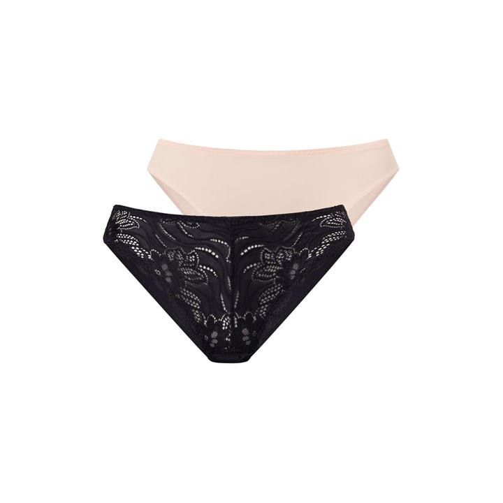 Dorina Women's  Angie 3 Pack Briefs in Size 8, Sports Direct