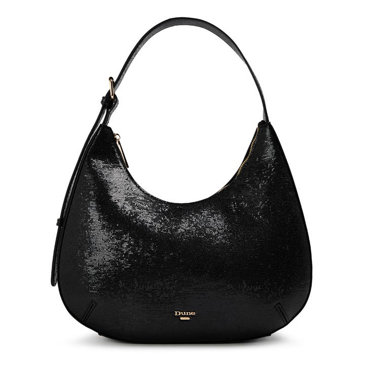 Dune London Women's Black Daintily Shoulder Bag, Sports Direct