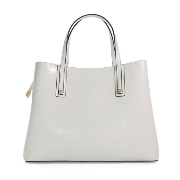 White - Dune London - Womens Dominant Satchel Bag