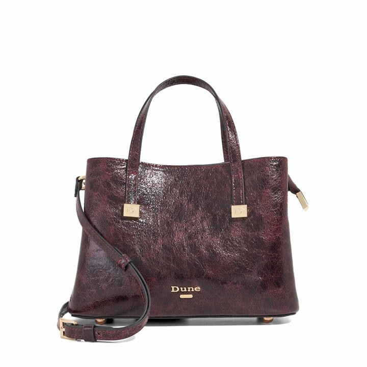 Dune London Women's Purple Satchel Bag, Sports Direct