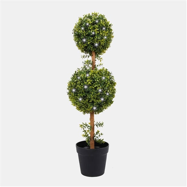 Green - Streetwize - Solar Double Bay Ball in Pot